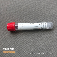 Tubo VTM de 10 ml con kit de hisopo FDA